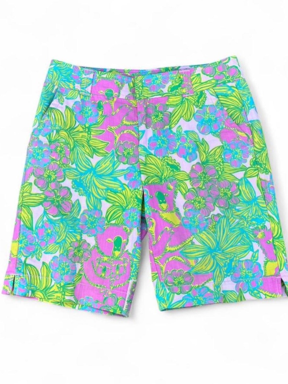Lilly Pulitzer Big Squeeze Callahan Shorts Size 4 Resort Fit